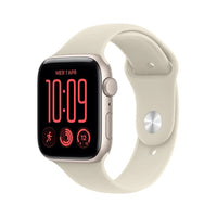 Apple Watch SE 3 GPS 40mm Starlight Aluminium - Sand Sport Band - M/L - EU