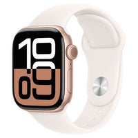 Apple Watch 10 GPS 42mm Rose Gold Aluminium Case with Light Blush Sport Band - M/L - Italia