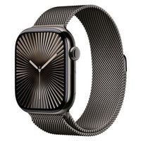 Apple Watch 10 Cellular 42mm Slate Titanium Case with Slate Milanese Loop - EU