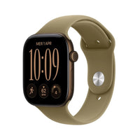 Apple Watch Series 12 Cellular 42mm Dark Bronze Aluminium - Olive Sport Band - S/M - EU