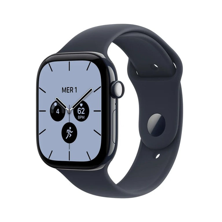 Apple Watch Series 12 Cellular 42mm Night Blue Ceramic - Navy Blue Sport Band - S/M - EU