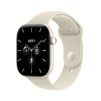 Apple Watch Series 12 Cellular 42mm Pearl White Ceramic - Sand Sport Band - S/M - EU