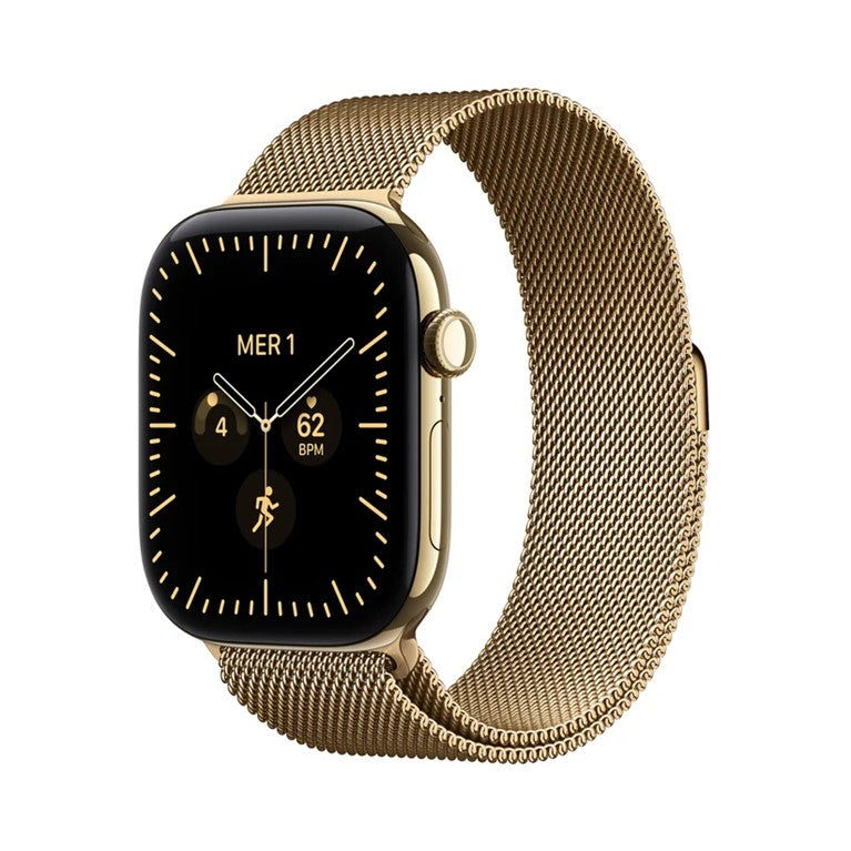 Apple Watch Series 12 Cellular 42mm Radiant Gold Titanium - Radiant Gold Milanese Loop - EU