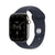 Apple Watch Series 12 Cellular 46mm Natural Titanium - Navy Blue Sport Band - S/M - EU