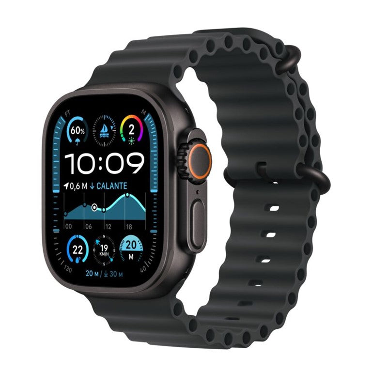 Apple Watch Ultra 2 Cellular 49mm Black Titanium - Black Ocean Band - EU