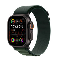 Apple Watch Ultra 2 Cellular 49mm Black Titanium - Dark Green Alpine Loop - Large - EU