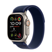 Apple Watch Ultra 2 Cellular 49mm Natural Titanium - Blue Trail Loop - M/L - EU