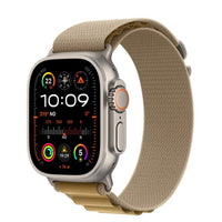 Apple Watch Ultra 2 Cellular 49mm Natural Titanium - Tan Alpine Loop - Small - EU