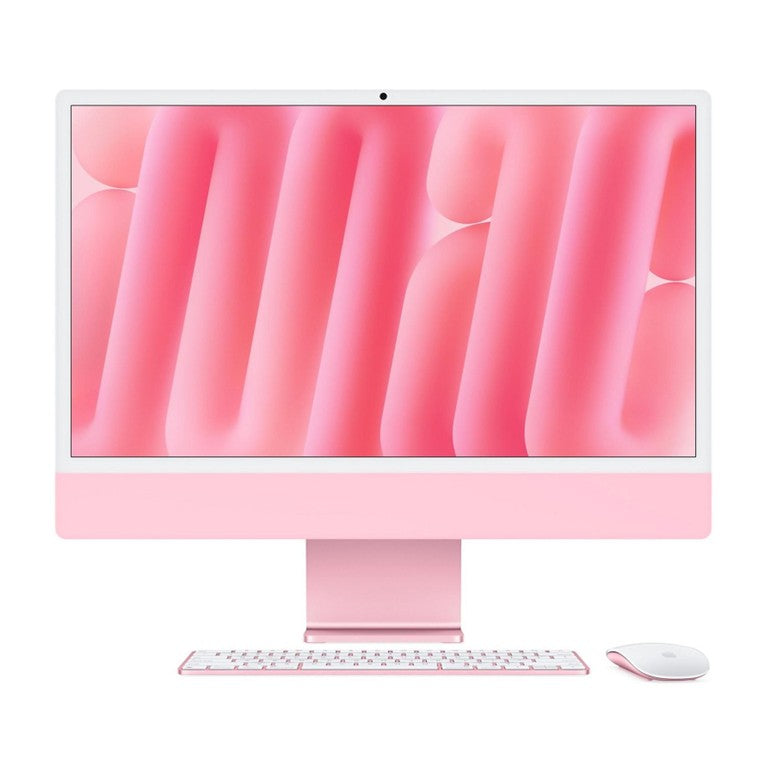 Apple iMac 24 M4 16Gb Ram 256Gb SSD 10-Cpu 10-Gpu Retina 4.5K con Porta Gigabit Ethernet - Vetro nanotexture - Pink…
