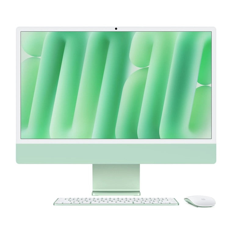 Apple iMac 24 M4 16Gb Ram 2Tb SSD 10-Cpu 10-Gpu Retina 4.5K con Porta Gigabit Ethernet - Vetro nanotexture - Green…