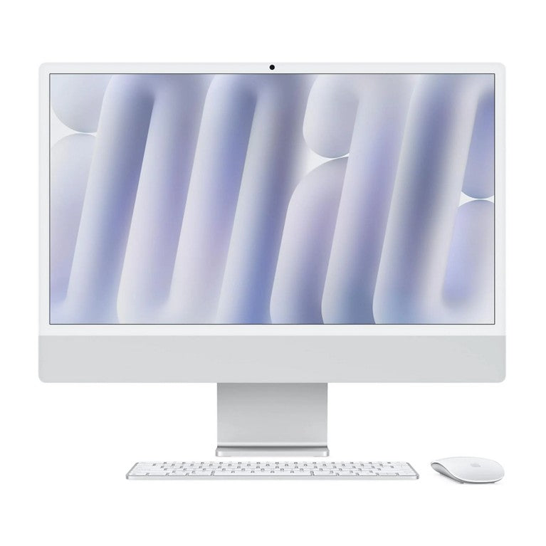 Apple iMac 24 M4 24Gb Ram 512Gb SSD 10-Cpu 10-Gpu Retina 4.5K con Porta Gigabit Ethernet - Vetro nanotexture - Silver…