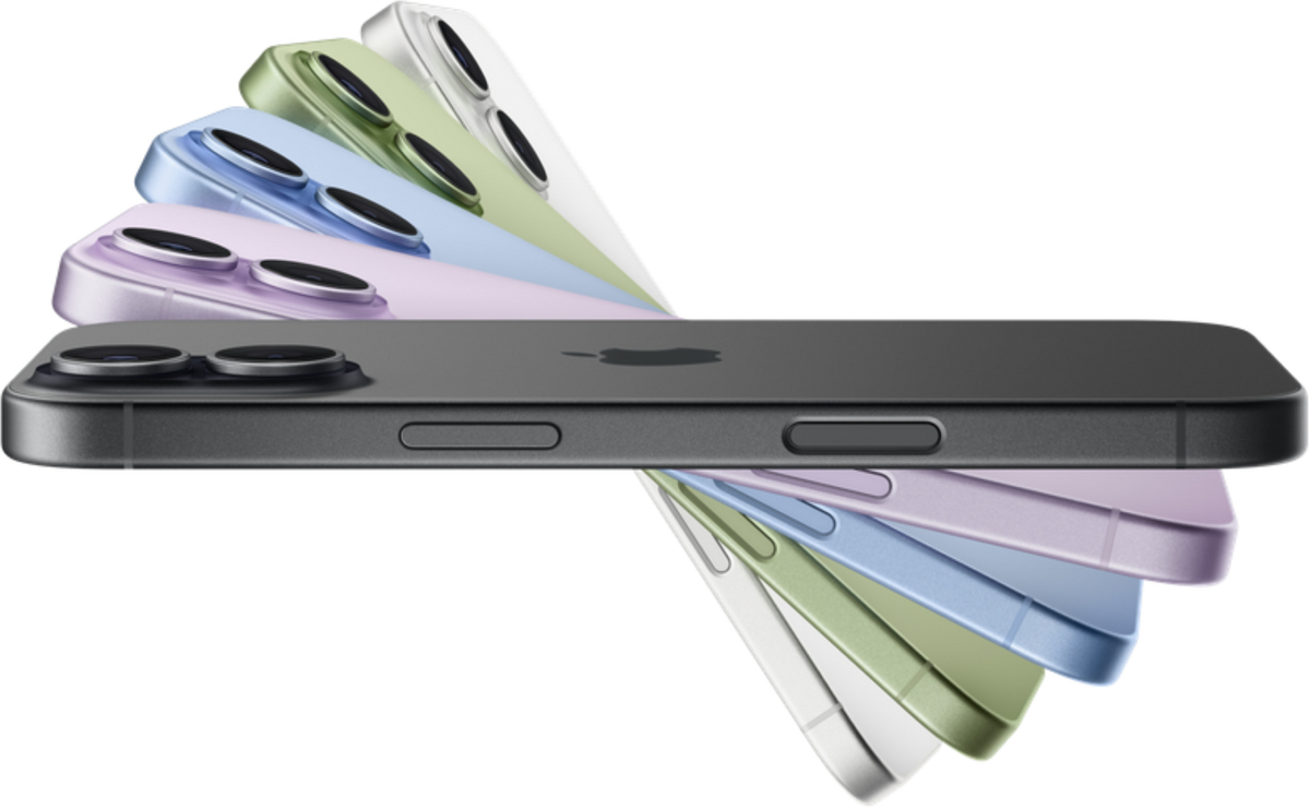 Apple iPhone 17 nei cinque colori