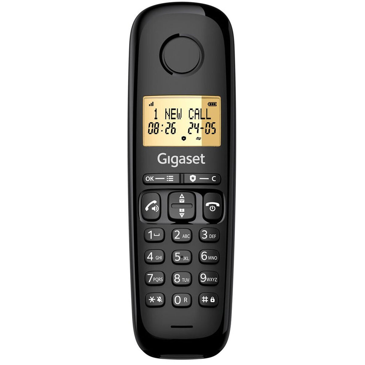 Gigaset Telefono cordless BASIC 100 Nero S30852 - H3206 - D201