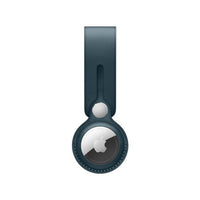 Apple Laccetto AirTag in pelle - Blu Baltico