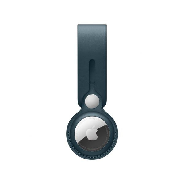 Apple Laccetto AirTag in pelle - Blu Baltico