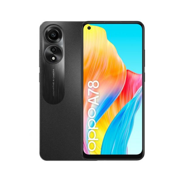Oppo A78 128Gb 8Gb-Ram 4G Dual Sim - Mist Black - EU