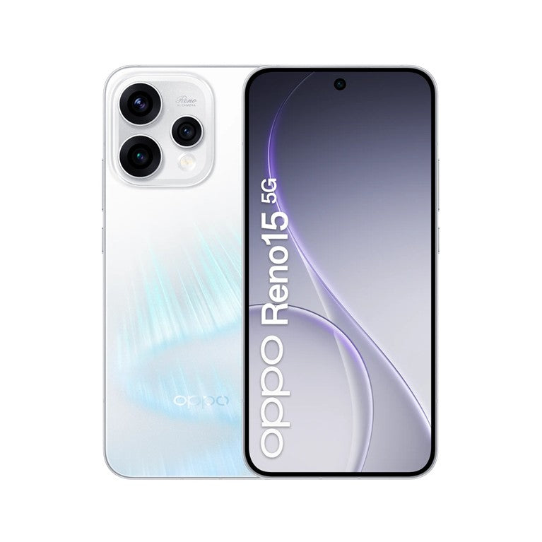Oppo Reno15 512Gb 8Gb-Ram 5G Dual Sim - Aurora White - EU
