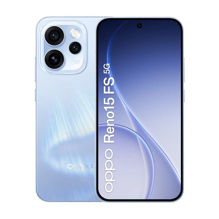 Oppo Reno15 FS 512Gb 8Gb-Ram 5G Dual Sim - Aurora Blue - EU