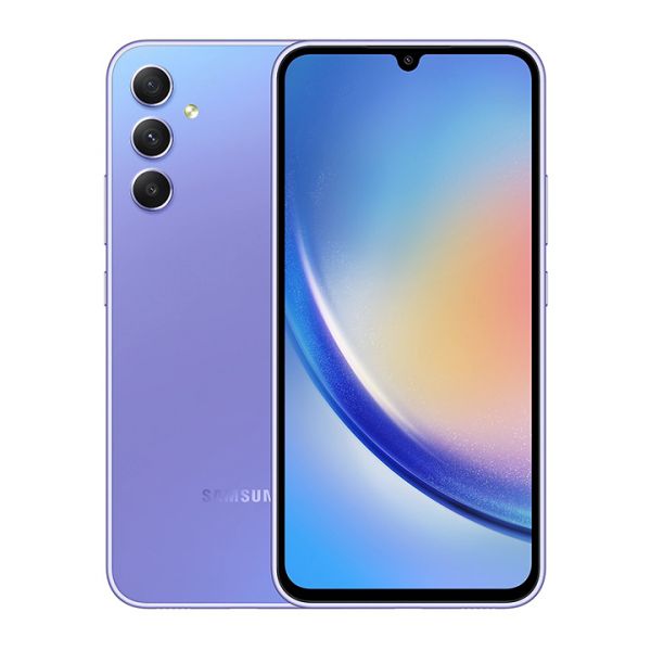Samsung Galaxy A34 128Gb 6Gb-Ram 5G Dual Sim A346 - Violet - EU