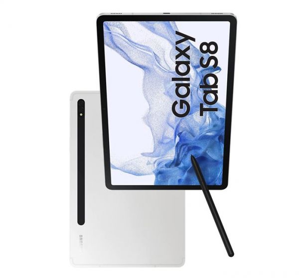 Samsung Galaxy Tab S8 5G 128Gb X706 - 11.0 - Silver - EU