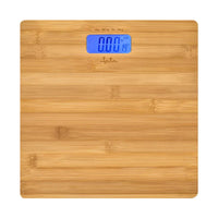 Jata Bilancia pesapersone digitale LCD con accensione-spegnimento automatico 2xAAA NOT INCLUDED BAMBU HBAS1489