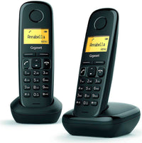 Gigaset Telefono cordless A170 Duo Nero L36852 - H2802 - D201