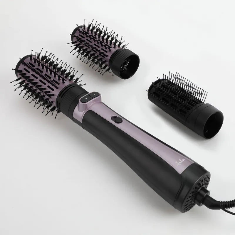 Jata Spazzola asciugacapelli rotante 3 in 1 1200 W Nero JBSC2255