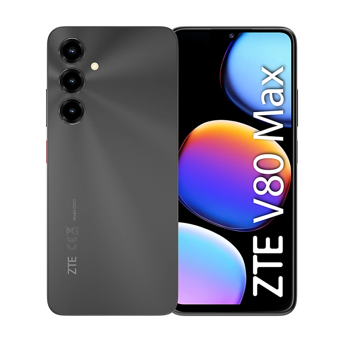 Zte Blade V80 Max 128Gb 4Gb-Ram 4G Dual Sim - Black - EU