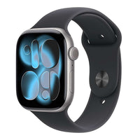 Apple Watch 11 Cellular 46mm Space Gray Aluminium - Black Sport Band - M/L - EU