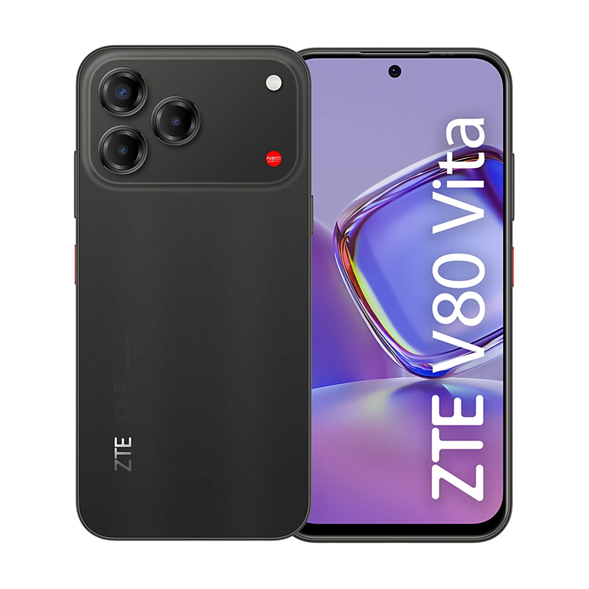 Zte Blade V80 Vita 256Gb 4Gb-Ram 4G Dual Sim - Black - EU