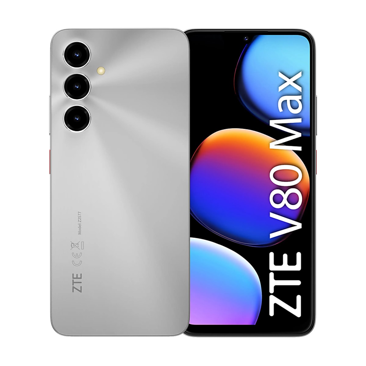 Zte Blade V80 Max 128Gb 4Gb-Ram 4G Dual Sim - Silver - EU