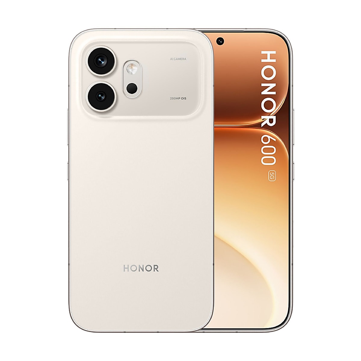 Honor 600 256Gb 8Gb-Ram 5G Dual Sim - Golden White - EU