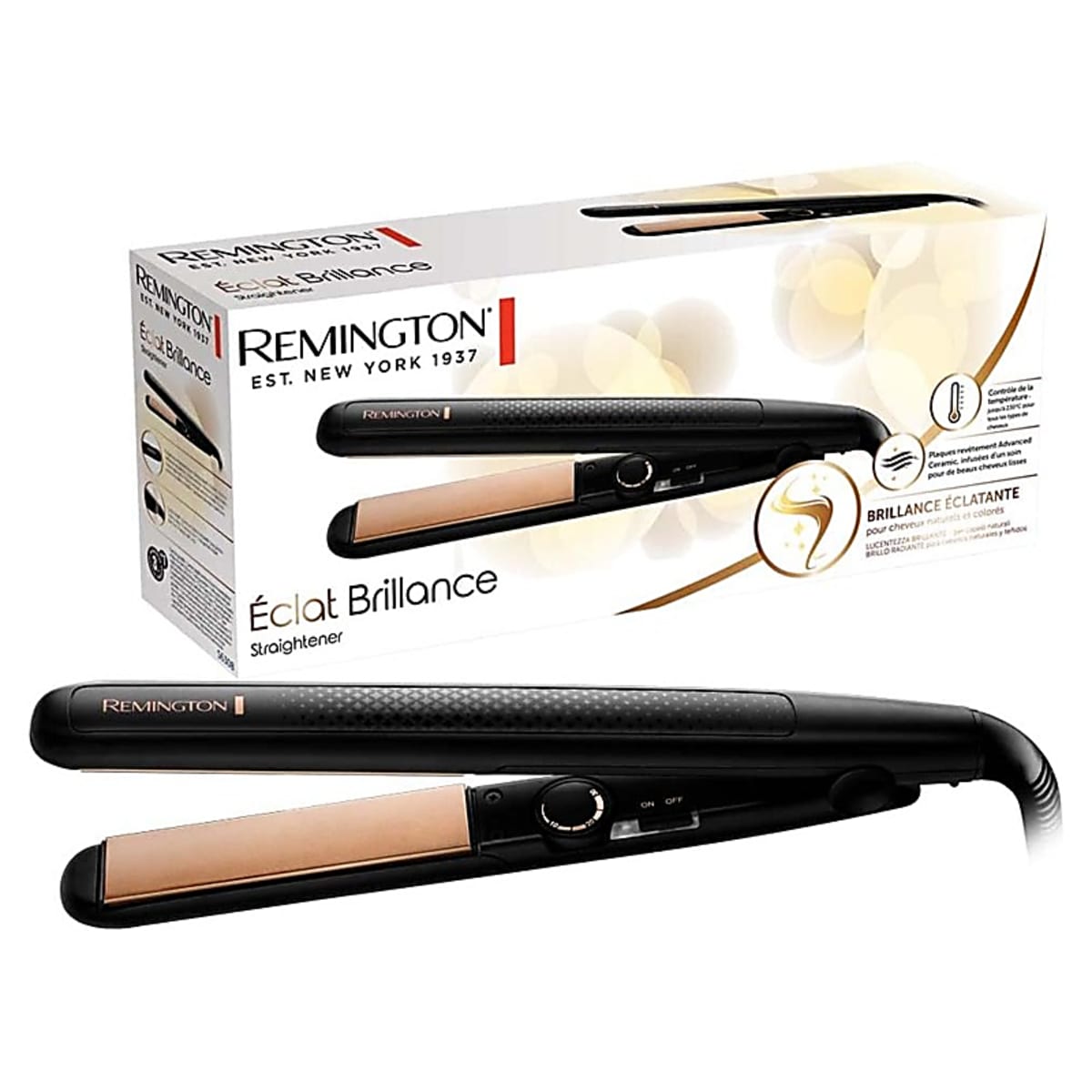 Remington Hair Straightener S6308 Eclat Brillance
