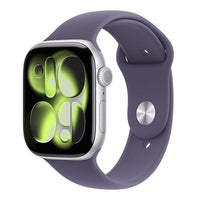 Apple Watch 11 Cellular 46mm Silver Aluminium - Purple Fog Sport Band - S/M - EU