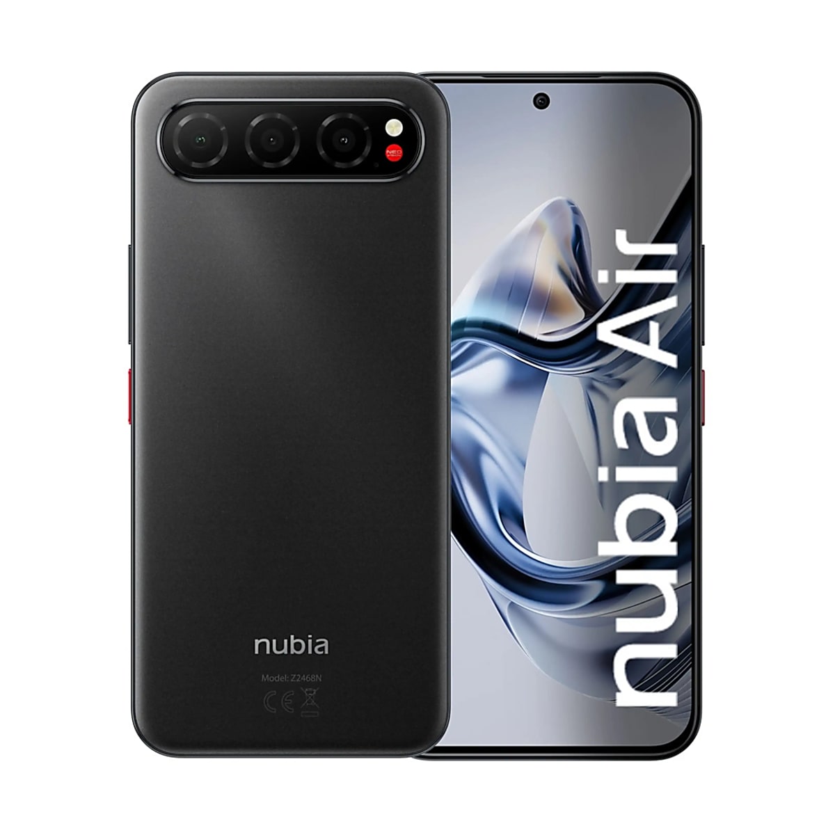 Zte Nubia Air 256Gb 8Gb-Ram 5G Dual Sim - Stream Black - EU
