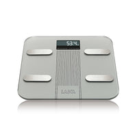 Laica Bilancia pesapersone digitale Bluetooth per composizione corporea Argento 180KG PS7005