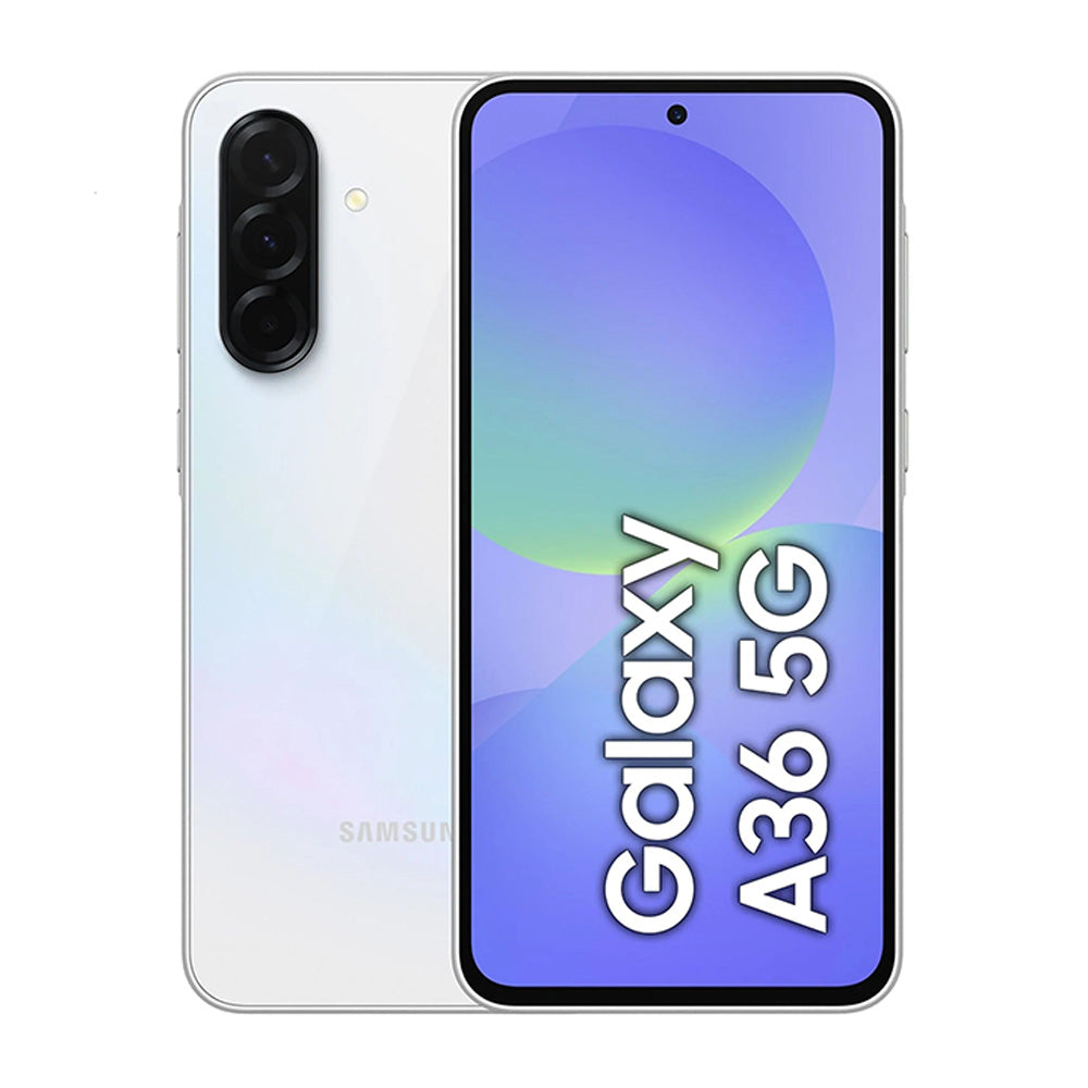 Samsung Galaxy A36 128Gb 6Gb-Ram 5G Dual Sim A366 - White - EU