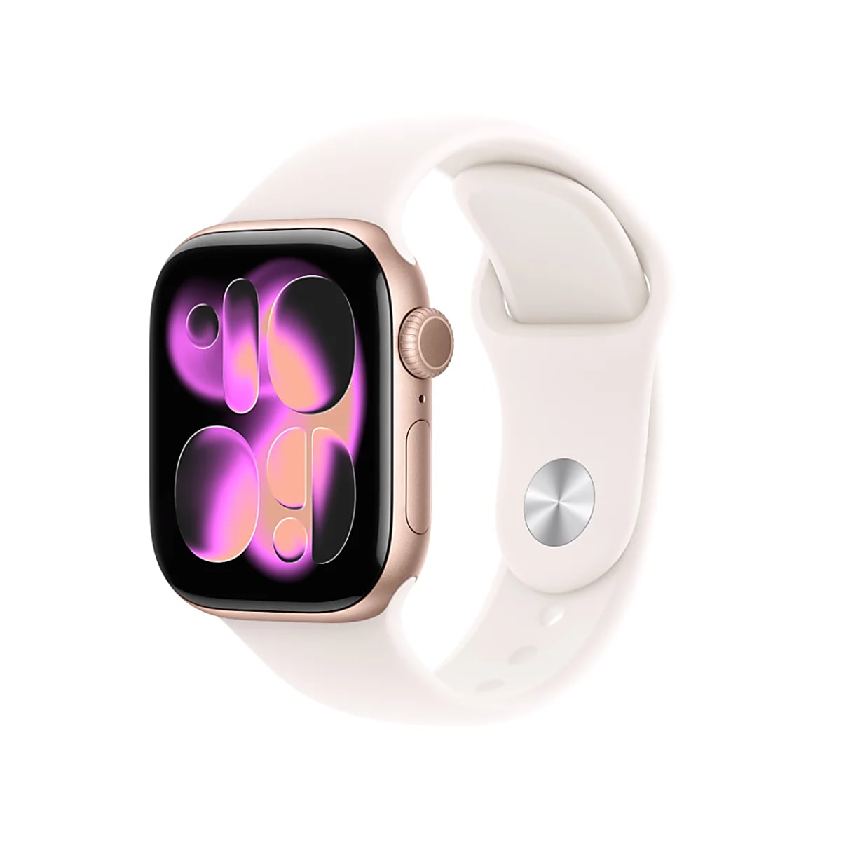 Apple Watch 11 Cellular 42mm Rose Gold Aluminium - Light Blush Sport Band - S/M - EU