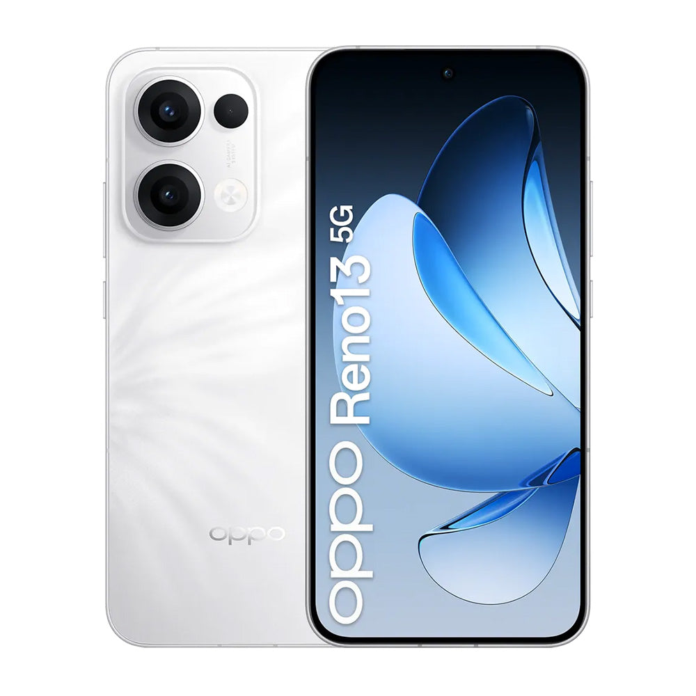 Oppo Reno13 256Gb 12Gb-Ram 5G Dual Sim - Plume White - EU