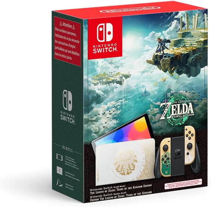 Nintendo Switch Oled + Zelda: Tears of the Kingdom Limited Edition - EU