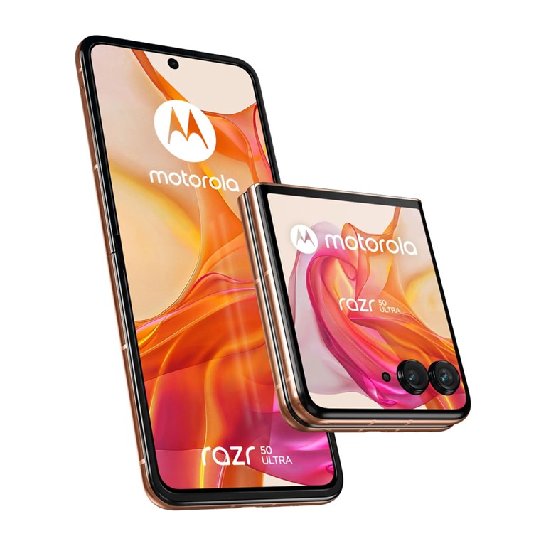 Motorola Razr 50 Ultra 512Gb 12Gb-Ram 5G Dual Sim - Peach Fuzz - EU