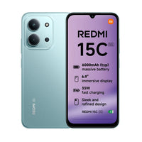 Xiaomi Redmi 15C 5G - 256Gb 4Gb-Ram Dual Sim - Mint Green - EU