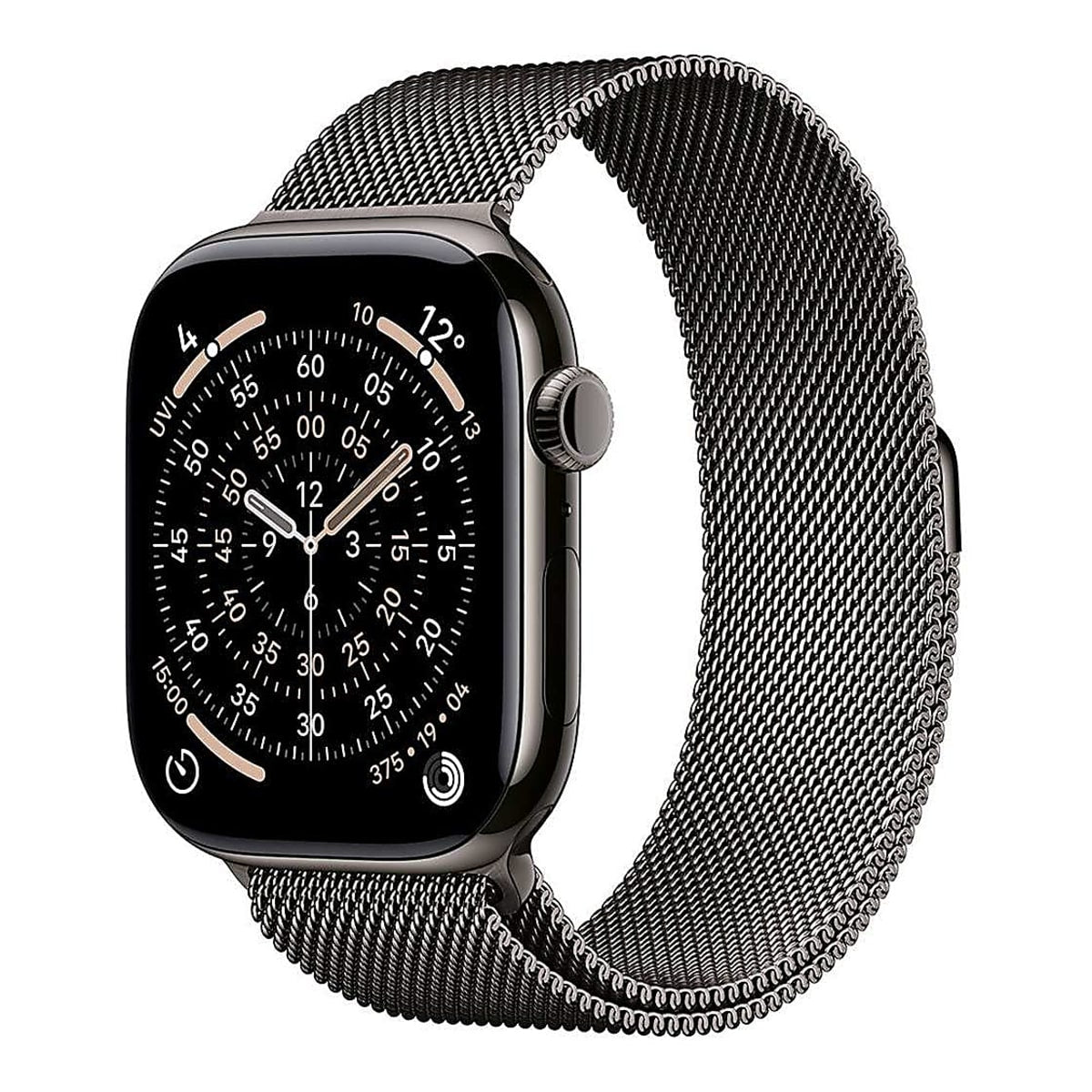 Apple Watch 11 Cellular 46mm Slate Titanium - Slate Milanese Loop - M/L - EU