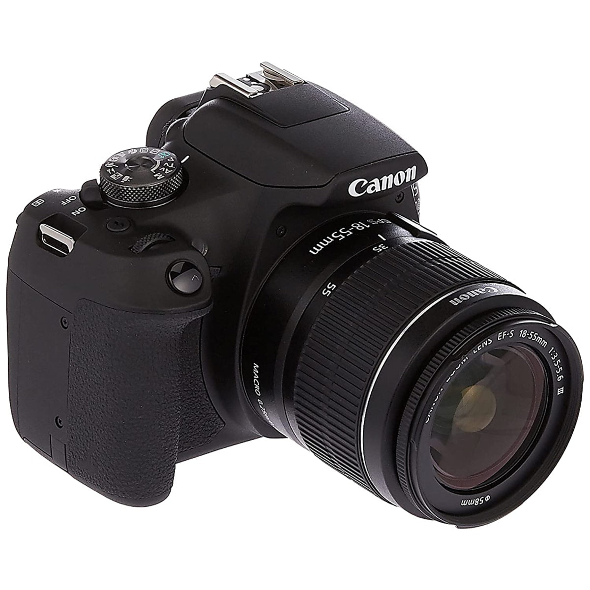 Canon EOS 2000D +ef - S 18 - 55mm F3.5 - 5.6 III Camera Reflex Nero