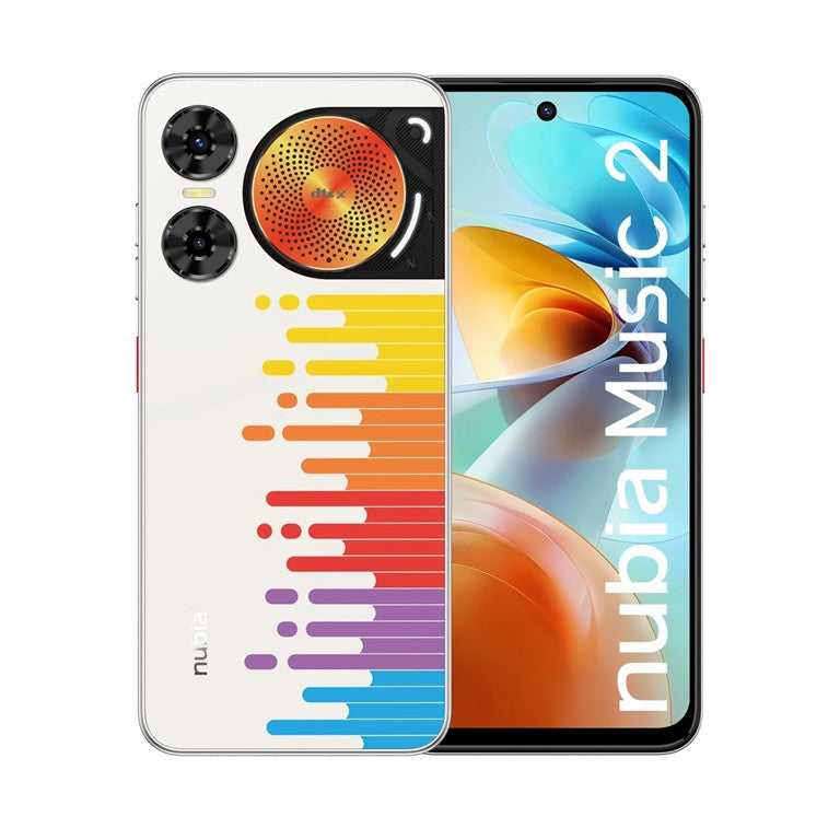 Zte Nubia Music 2 256Gb 4Gb-Ram 4G Dual Sim - Melody Wave White - EU