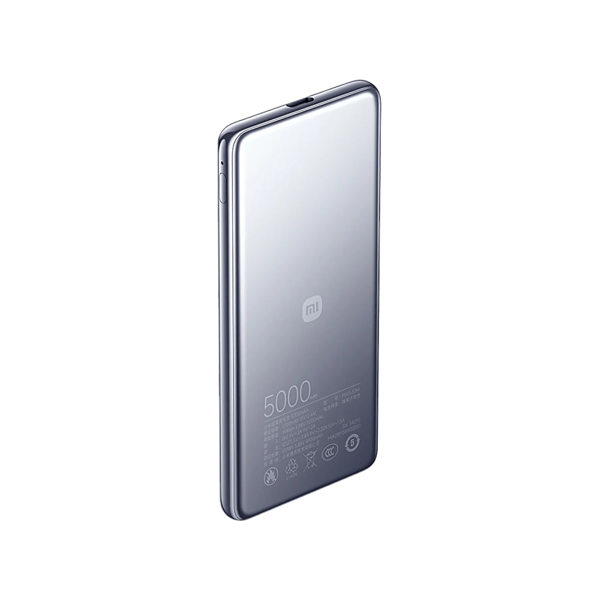 Xiaomi PowerBank 5000 mAh 19W ultra sottile - Grey