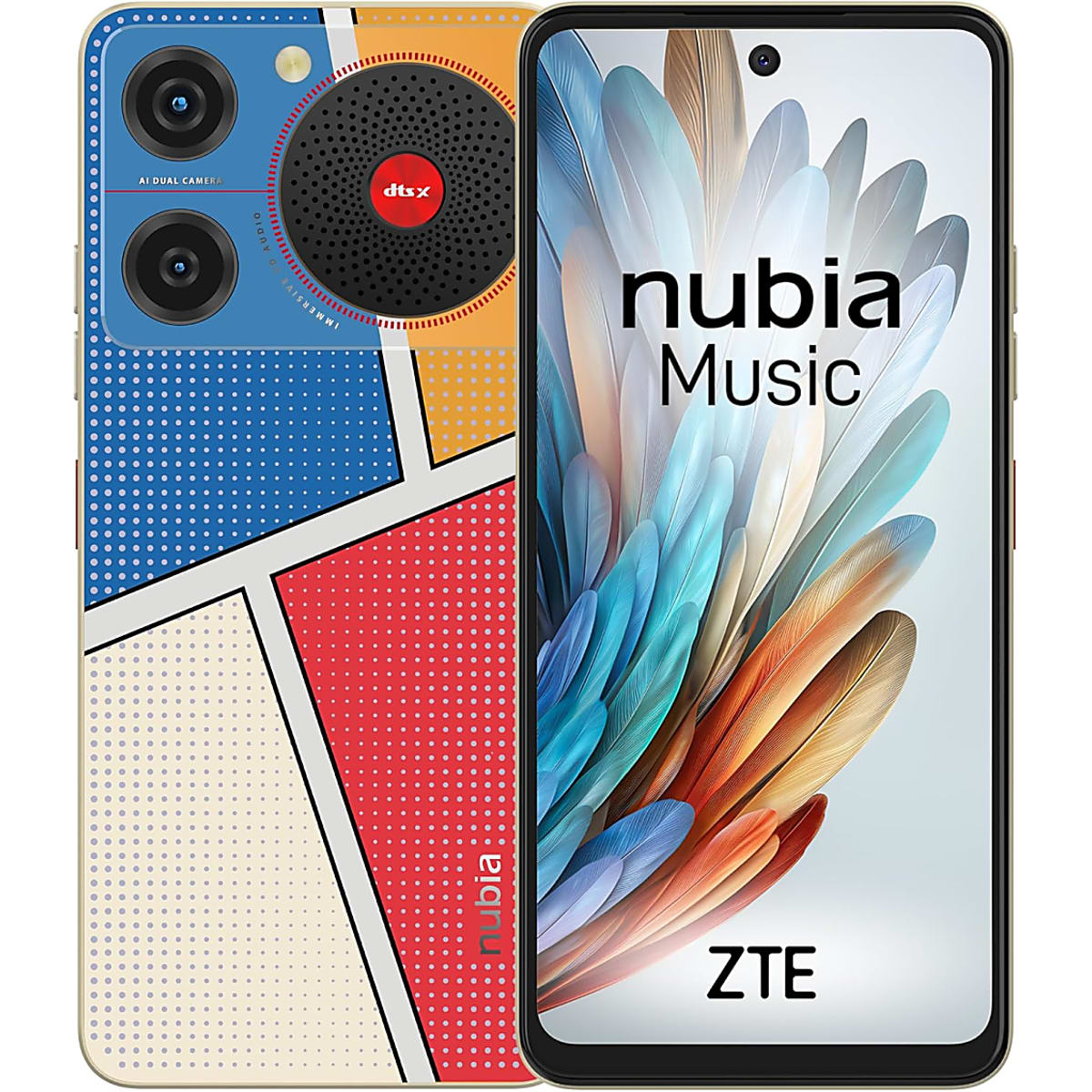 Zte Nubia Music 2 128Gb 4Gb-Ram 4G Dual Sim - Pop Art - EU