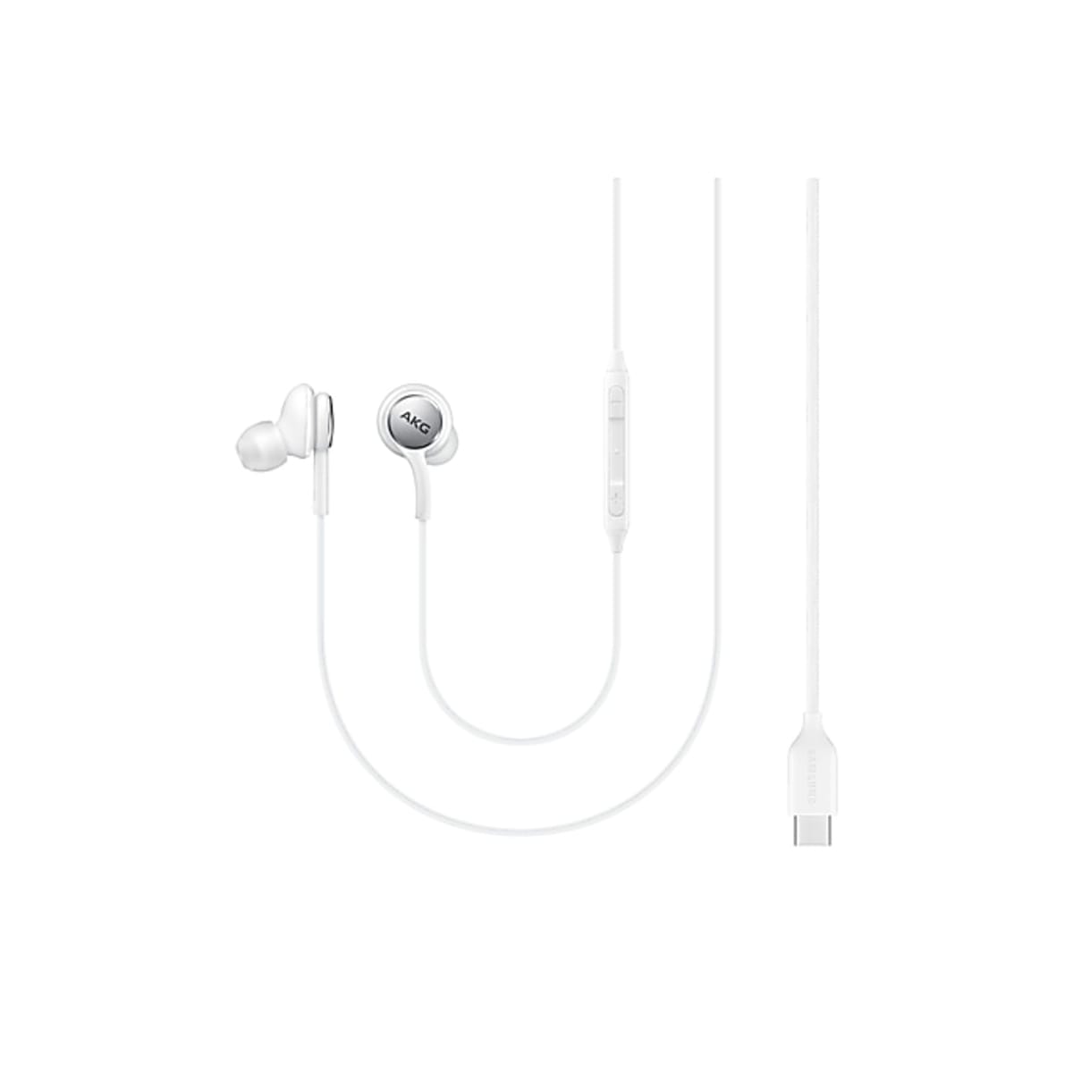 Samsung Auricolari in-ear by AKG con Cavo USB-C microfono e controllo volume - Bianco