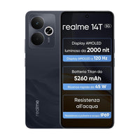 Realme 14T 256Gb 8Gb-Ram 5G Dual Sim - Obsidian Black - EU