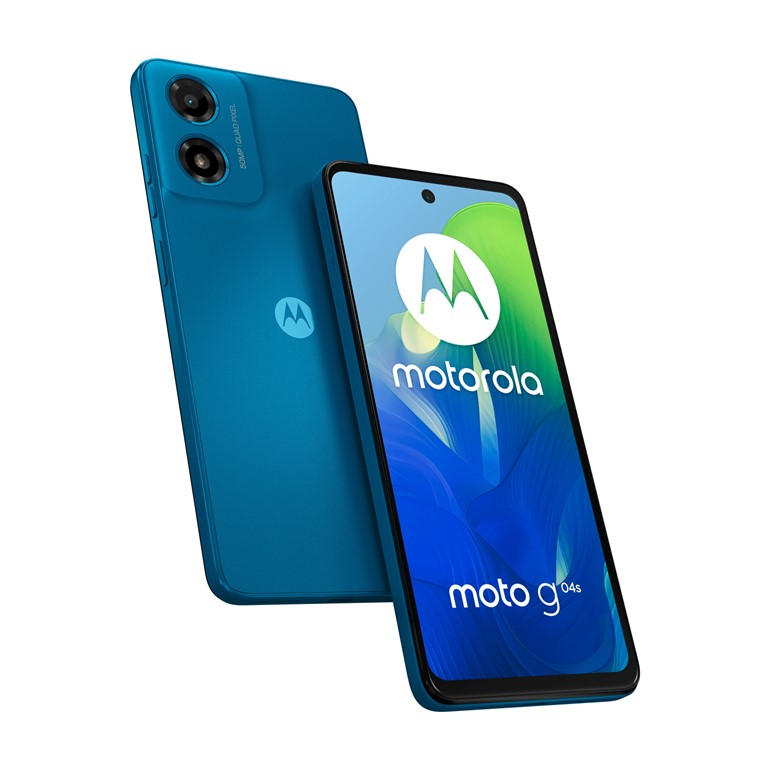 Motorola Moto G04S 128Gb 8Gb-Ram 4G Dual Sim - Satin Blue - EU